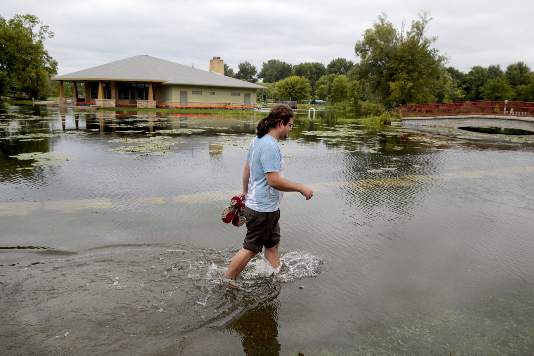 Flooding anniversary - jump old